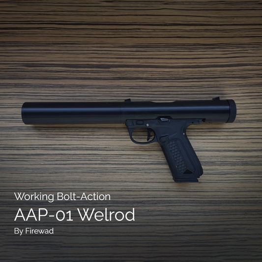 Firewad AAP01 Bolt-Action Welrod Kit (3D Files Only)