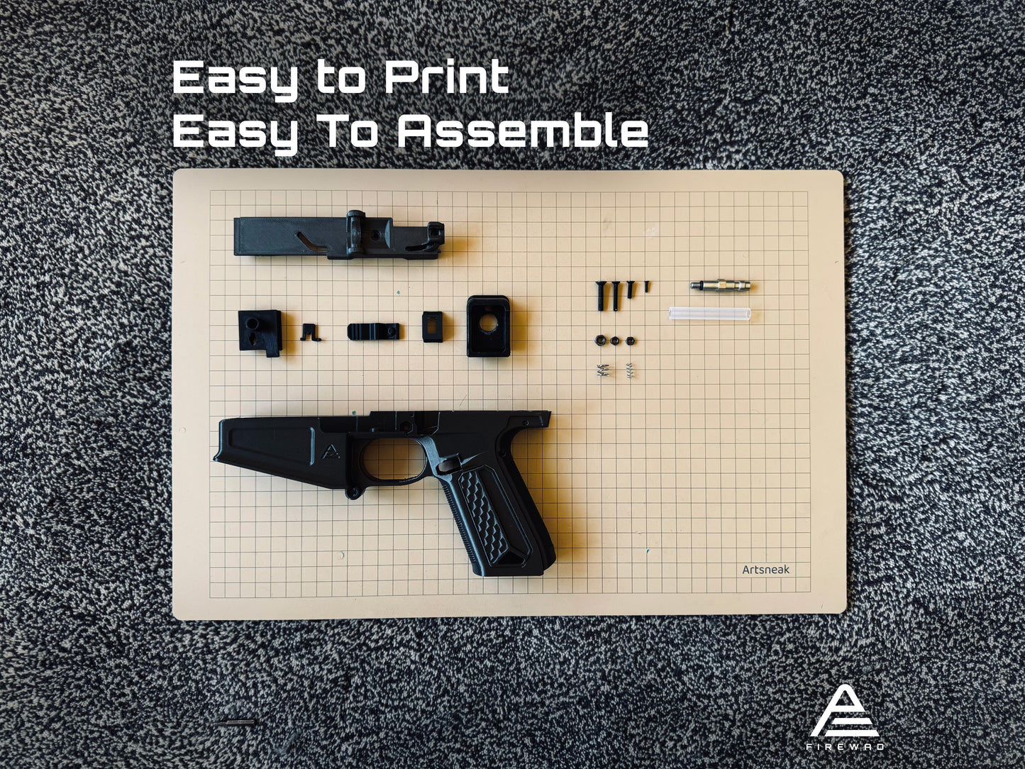 Firewad AAP01 AK Lower Airsoft (3D Files Only)