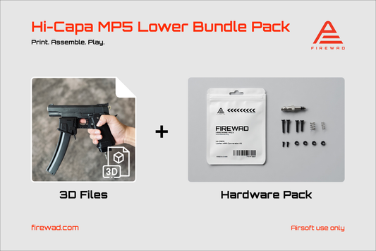 Hicapa MP5 Lower Hardware + 3D Files Bundle
